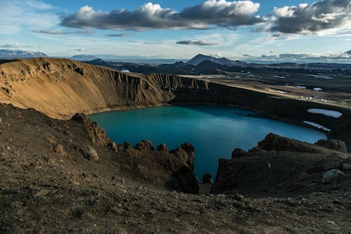 Gölün Havadan Fotoğrafı