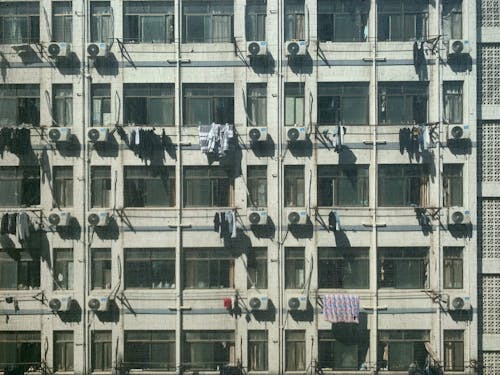 Facade of a Block in City 