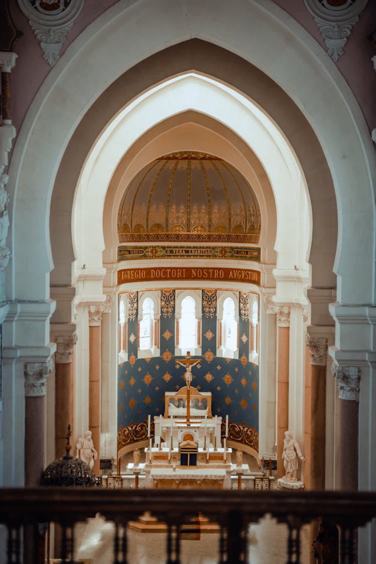 View From The Balcony Of Saint Augustin Basilica In Annaba