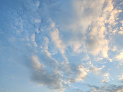 白色的雲, 藍天 的 免費圖庫相片