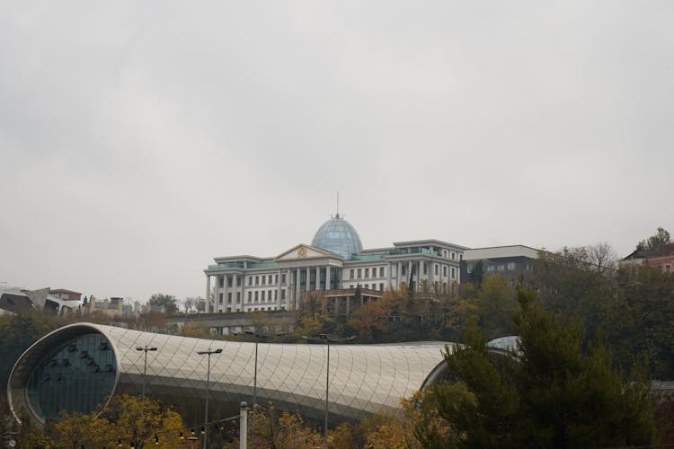 Music Theater And Presidential Palace In Tbilisi