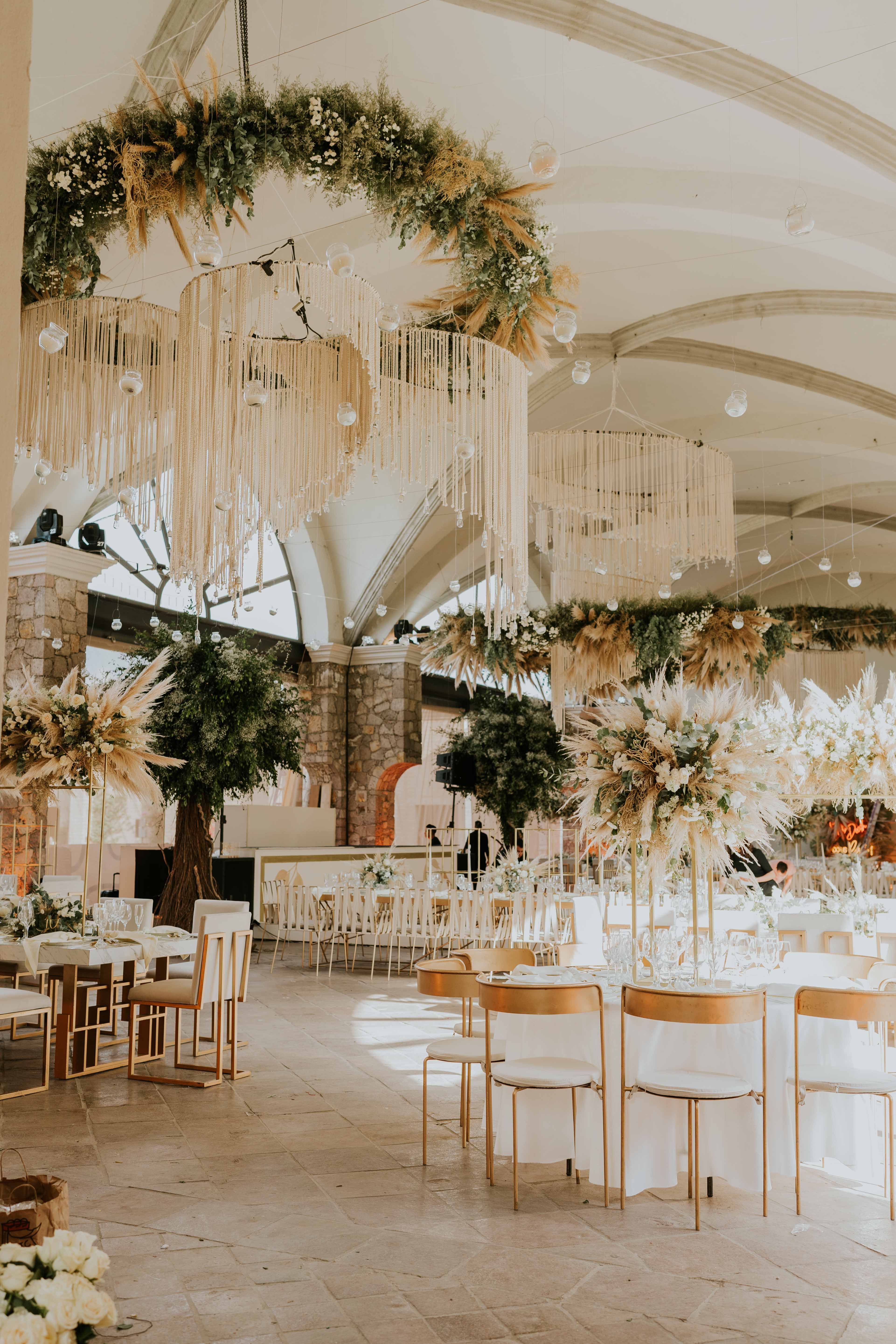 Hall Decorated for Wedding · Free Stock Photo