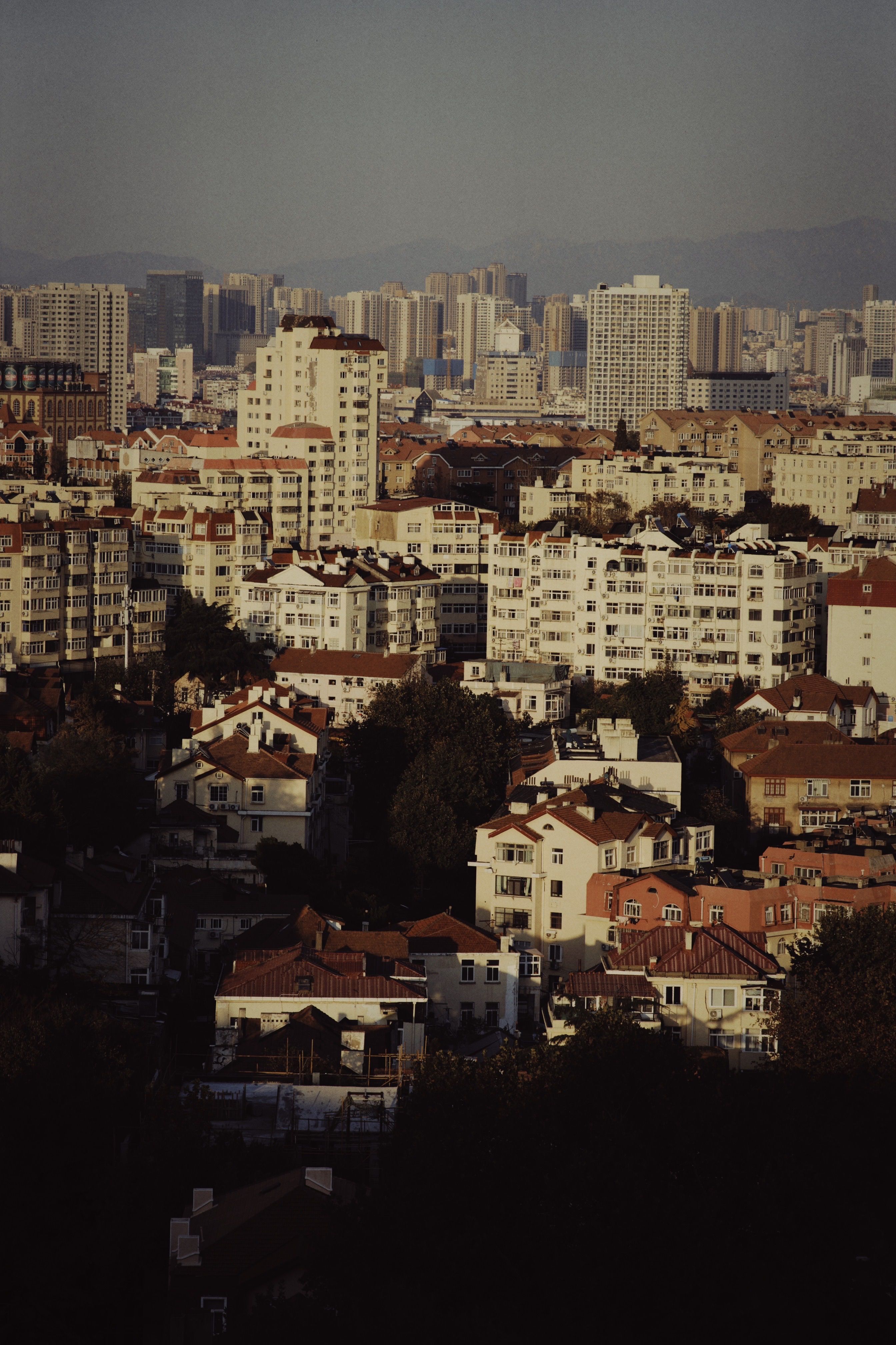 Skyline of City Houses · Free Stock Photo