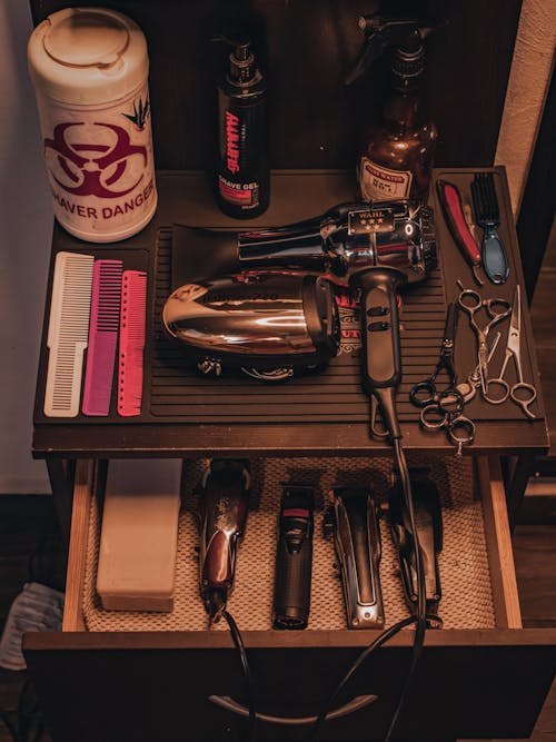 Instruments in a Barber Shop 