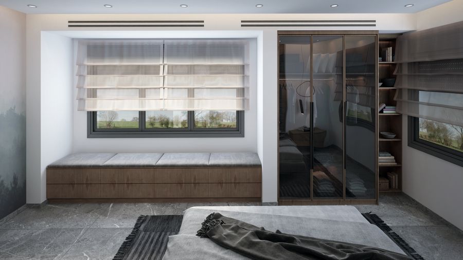Modern bedroom