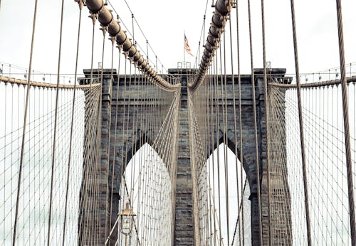 Δωρεάν στοκ φωτογραφιών με brooklyn bridge, αρχιτεκτονική, γέφυρα