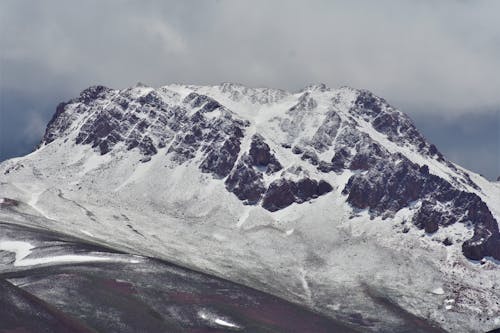 Free Mountain Covered With Snow Stock Photo