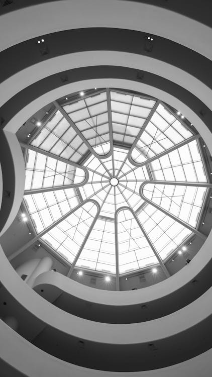 Ceiling of Guggenheim Museum in NYC