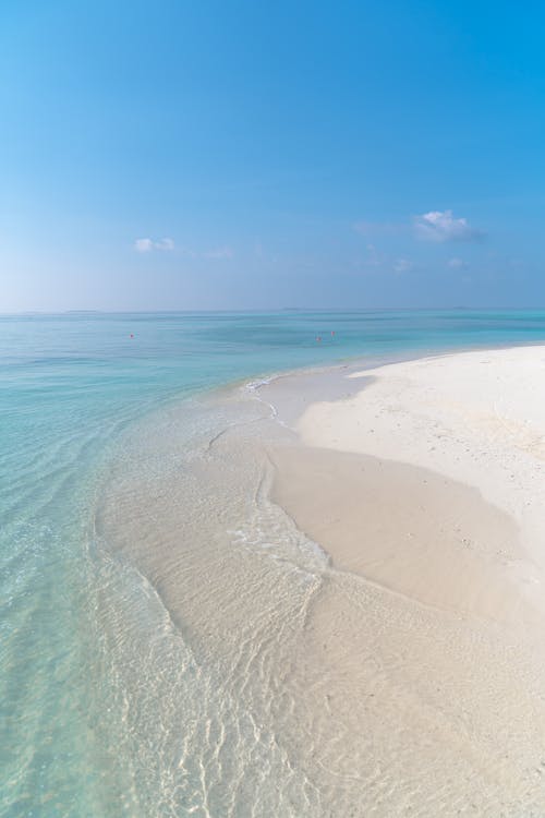 A Beach with White Sand 