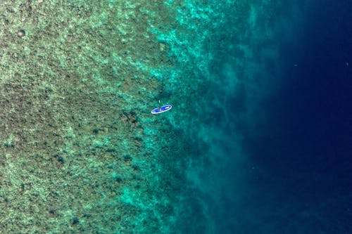 deniz, doğa, drone çekimi içeren Ücretsiz stok fotoğraf