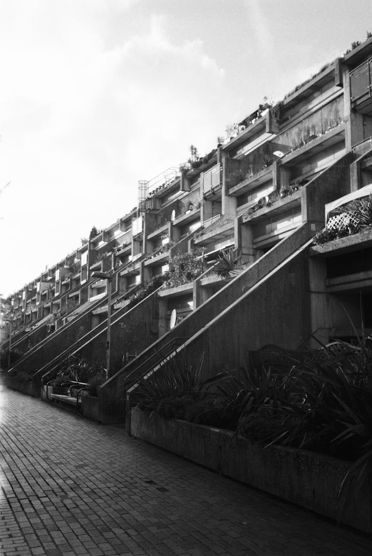 Alexandra Road Estate In Camden, London, England