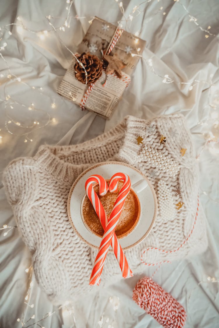 Christmas Still Life With Sweater