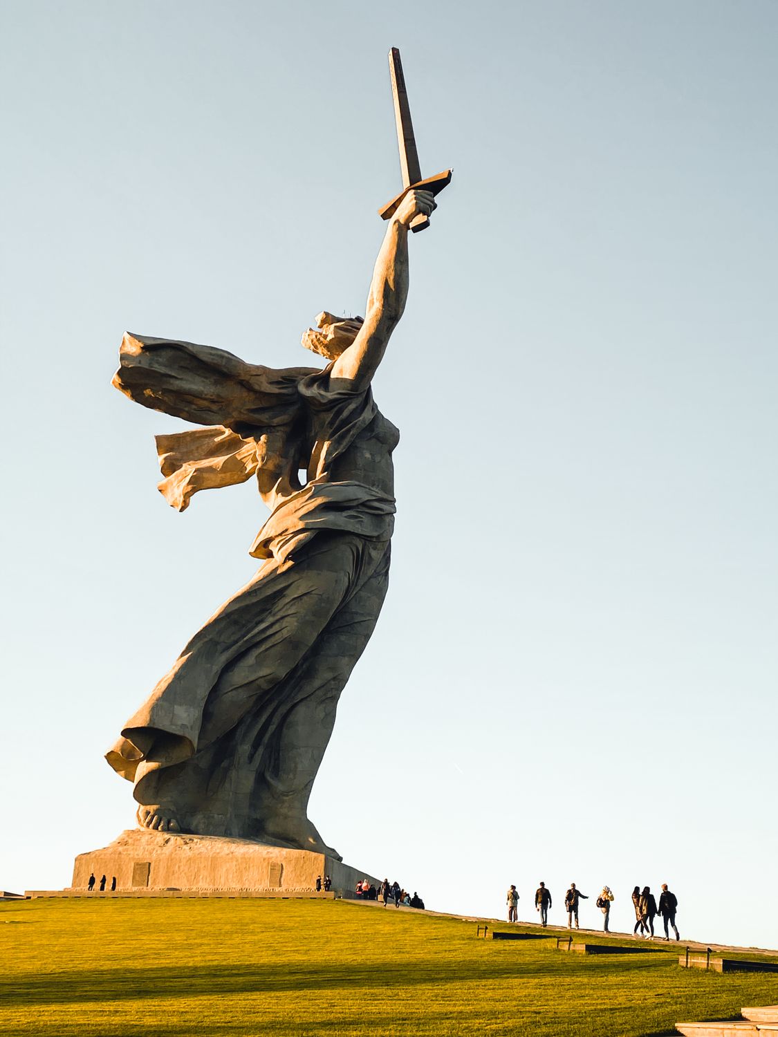 The Motherland Calls Statue In Volgograd Free Stock Photo the-motherland-calls-statue-in-volgograd-free-stock-photo