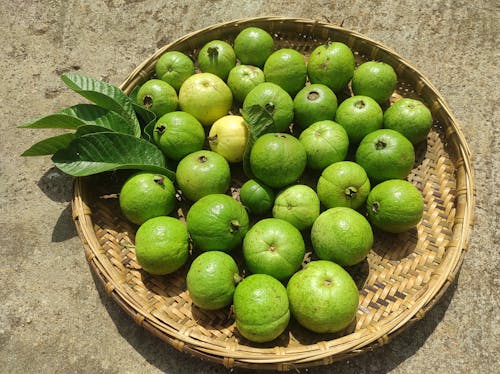 Close-Up Shot of Fresh Guavas