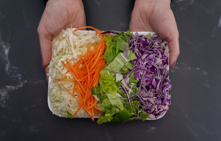 cabbage carrot shredded
