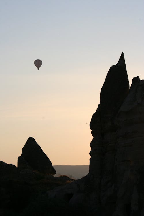 Gratis stockfoto met hemel, heteluchtballon, landschap