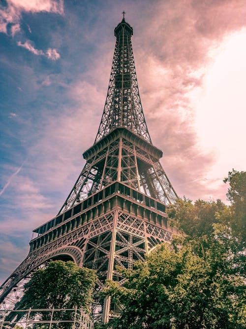 Eiffelturm In Paris Frankreich