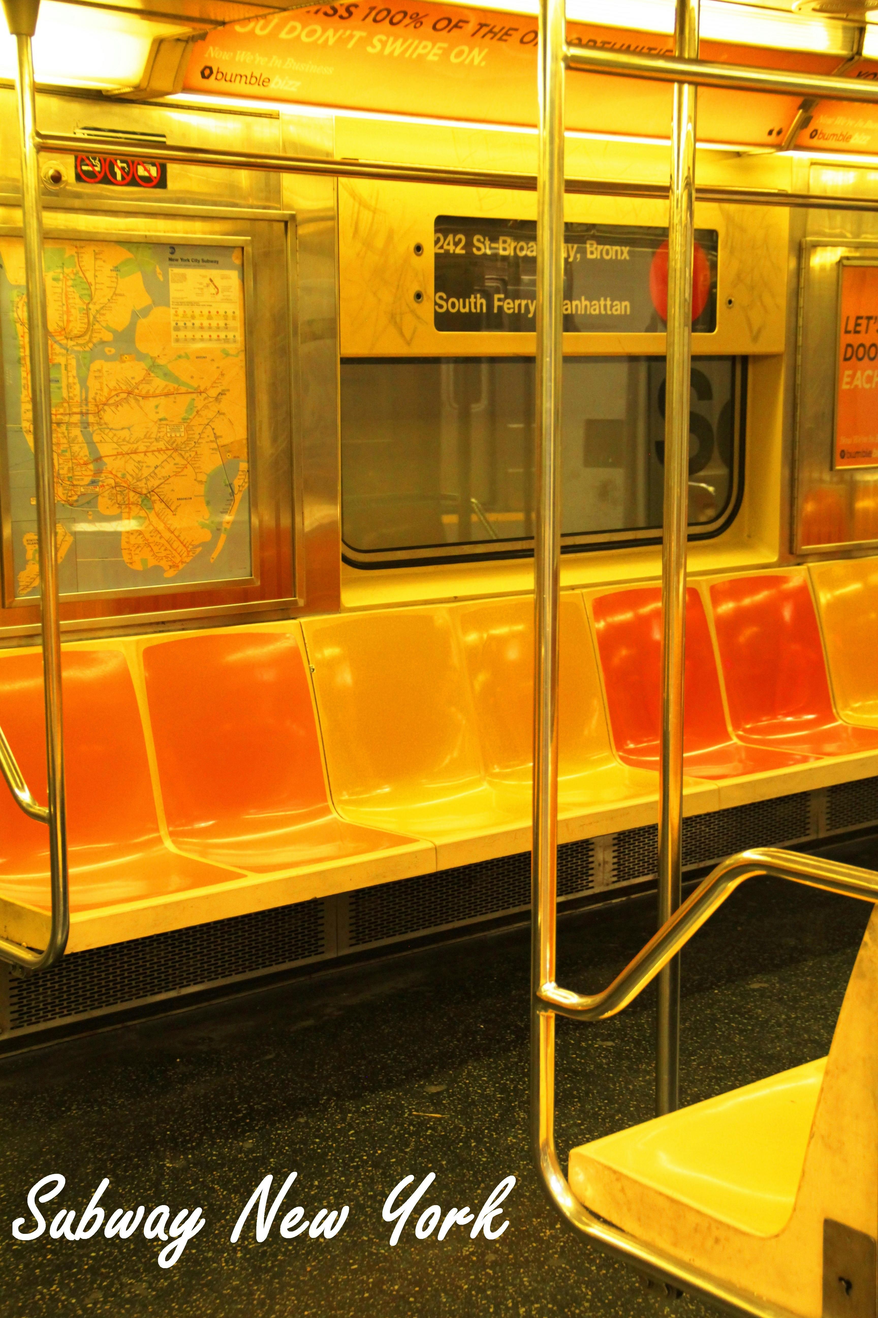 Free stock photo of new york city, subway, wagon