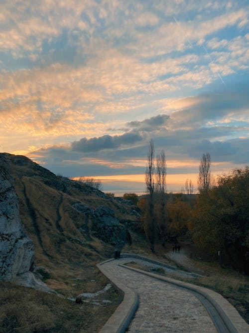 Path near Rock Formation