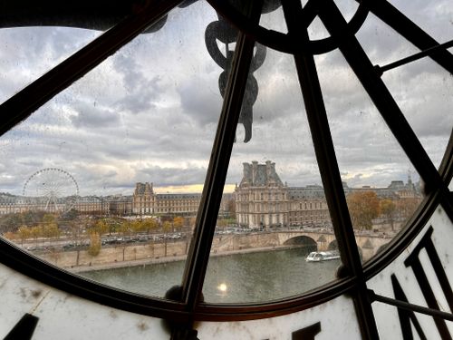 Free d'Orsay Clock Stock Photo