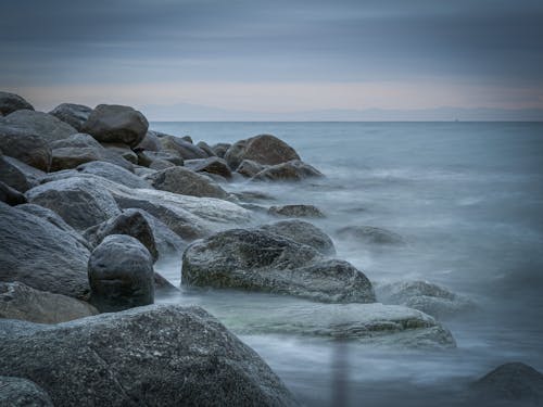 Boulders on Ocean Coast