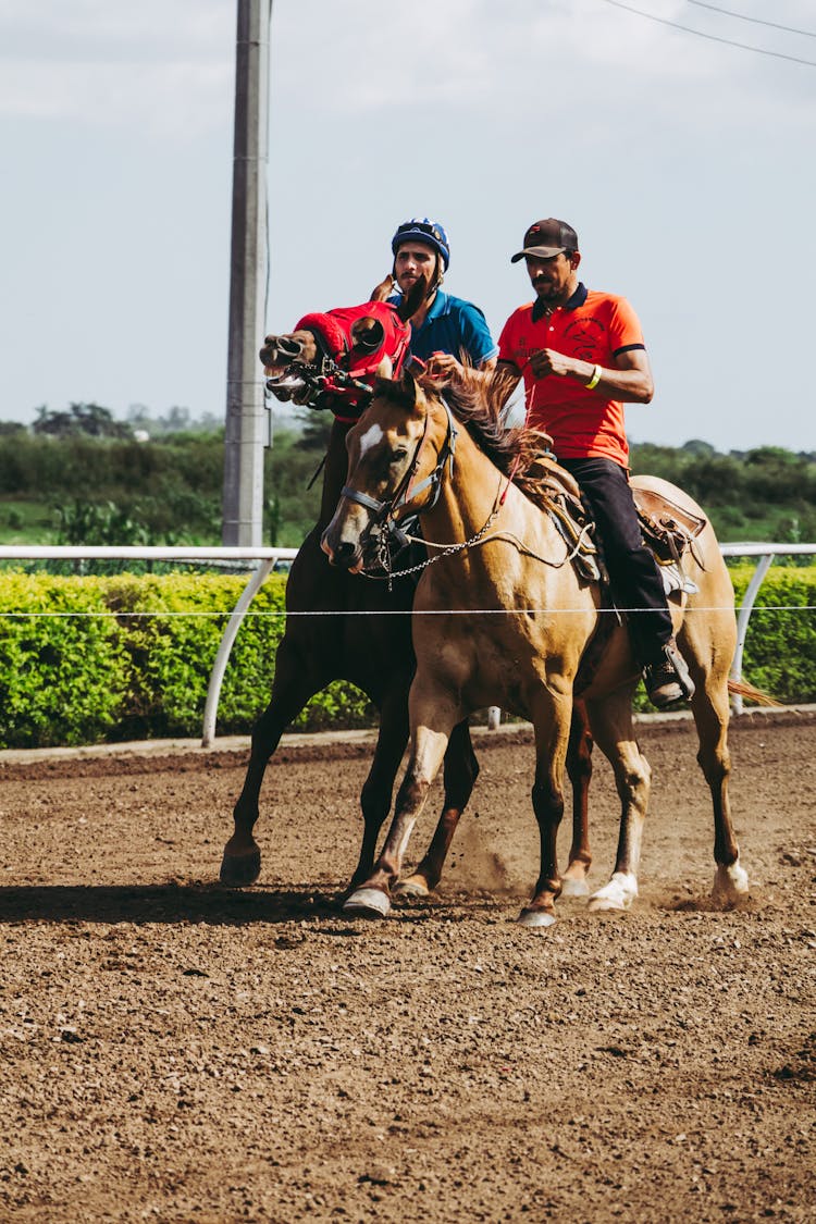 Photo Of Men Riding Horses