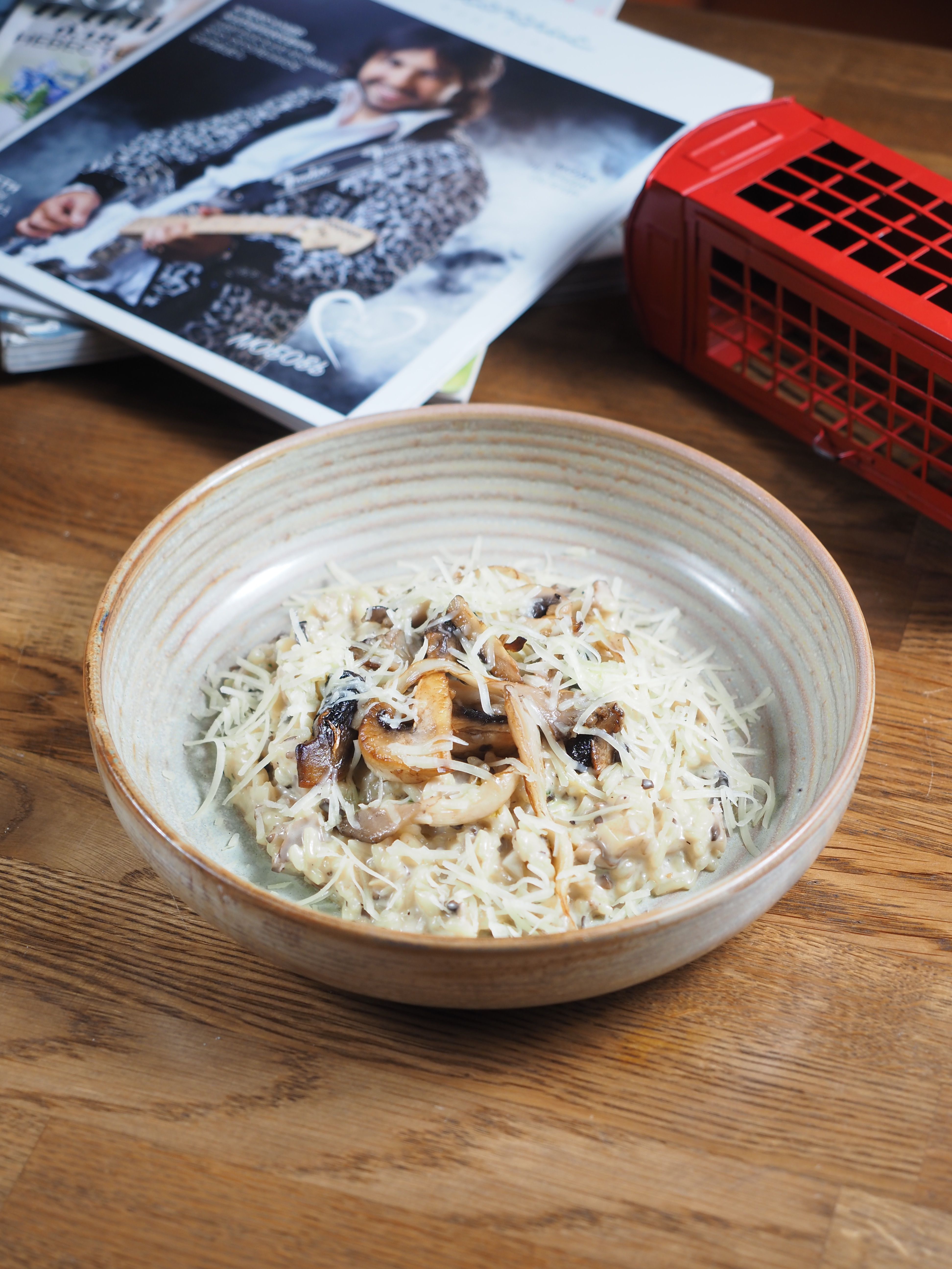 Risoto de Cogumelos