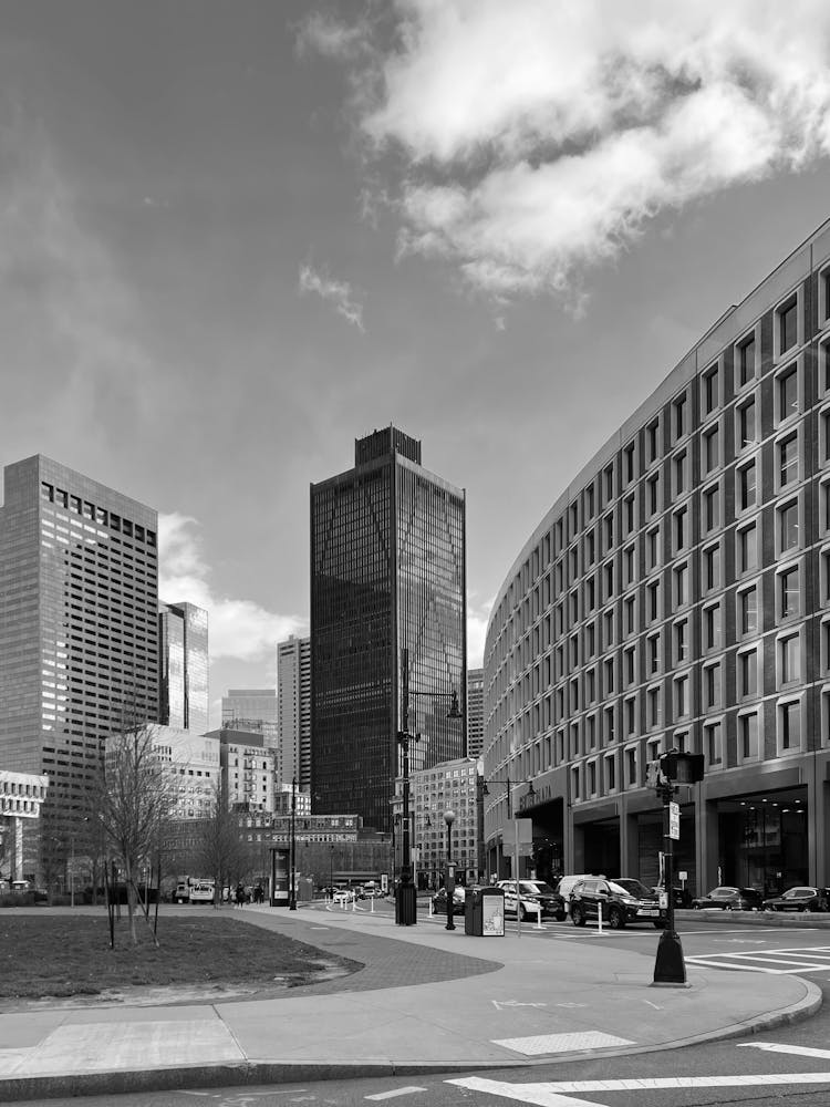 Photo Of A Black Skyscraper