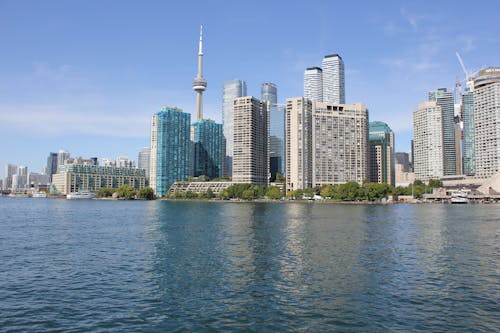 City Buildings near River