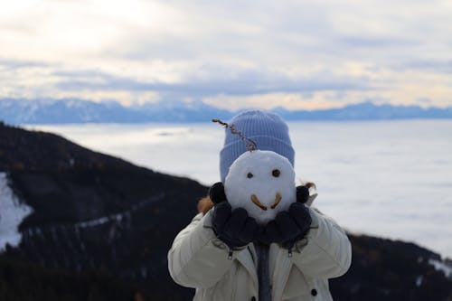 Photos gratuites de amusement, bonheur, bonhomme de neige