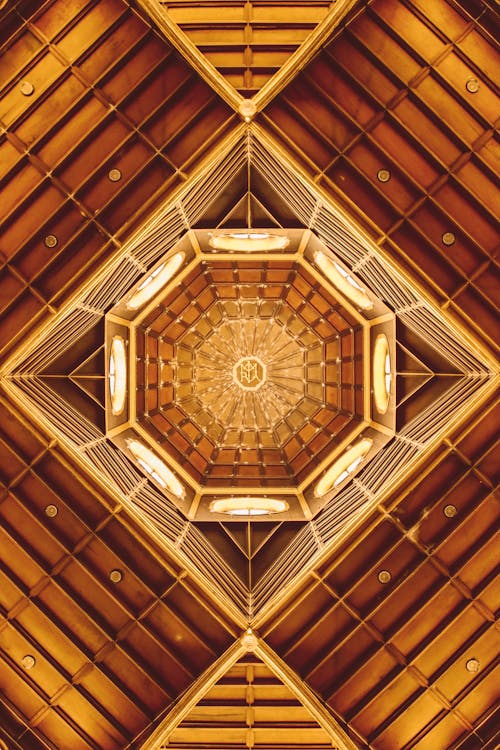 View of a Ceiling 