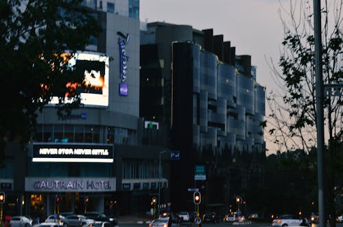 คลังภาพถ่ายฟรี ของ sandton, ตะวันลับฟ้า, เมือง