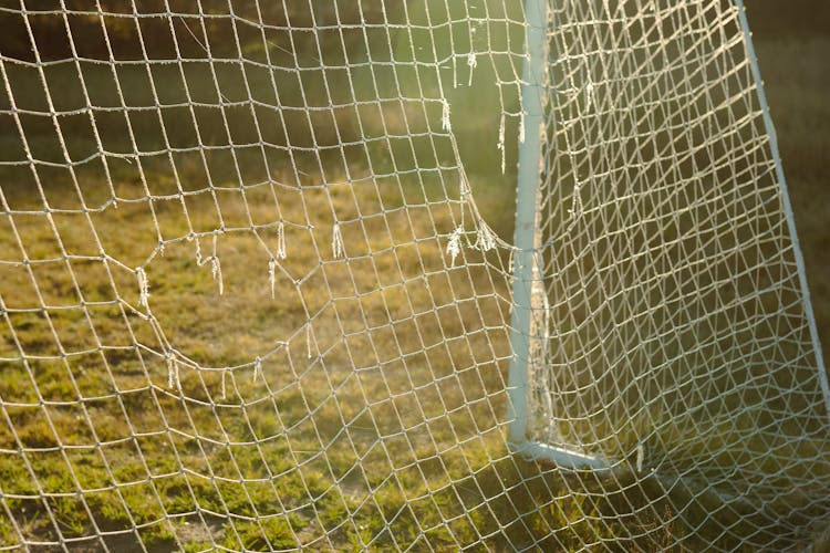 Holes In Goal Net