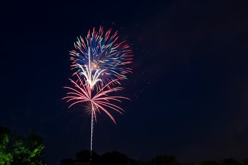 Gratis lagerfoto af aften, eksplosion, farverig