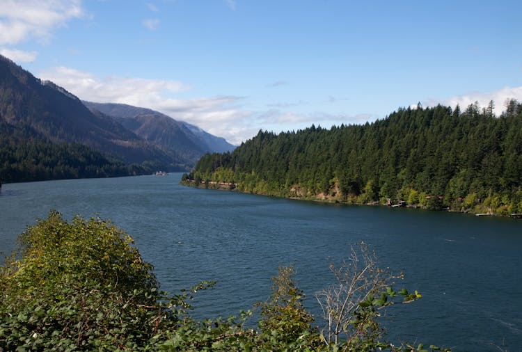 River Near Mountain