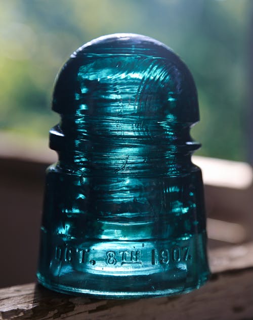 Gratis lagerfoto af antik, blågrøn, glas