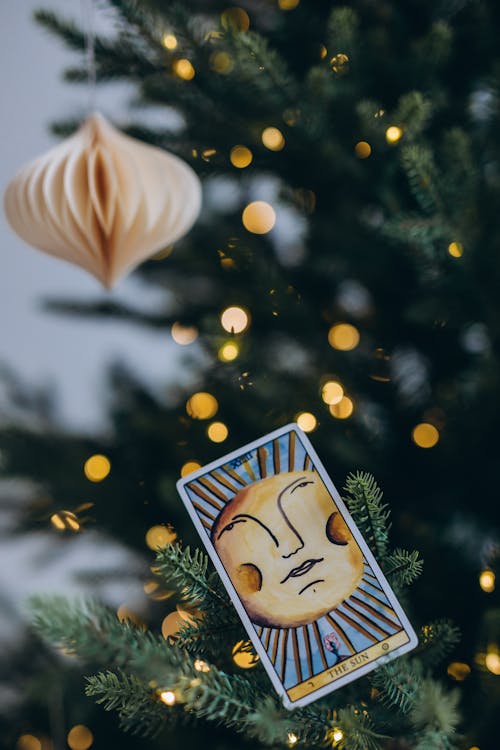 Бесплатное стоковое фото с cards, christmas tree, happy new year