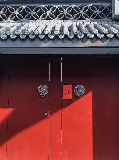 Gratis stockfoto met chinese traditie, oud gebouw, rode kleur