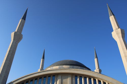 Бесплатное стоковое фото с голубое небо, духовность, ислам