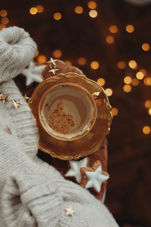 Close up of Coffee Glass