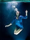 Underwater Photography of Woman