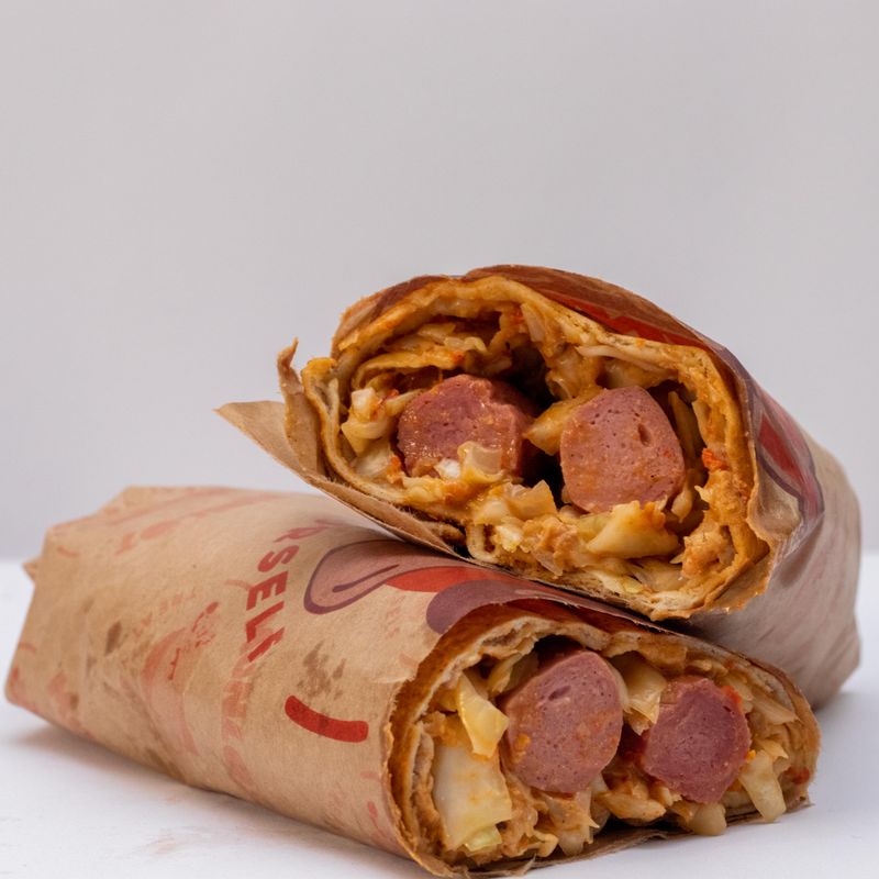 Shrimp Shawarma Wraps