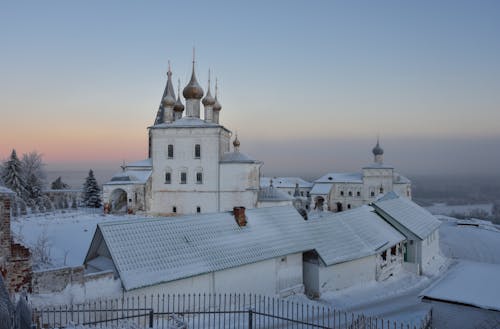 修道院, 冬季, 基督教 的 免费素材图片