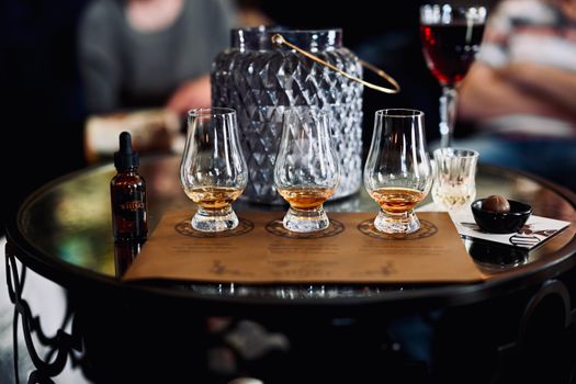gourmet snacks spirit tasting