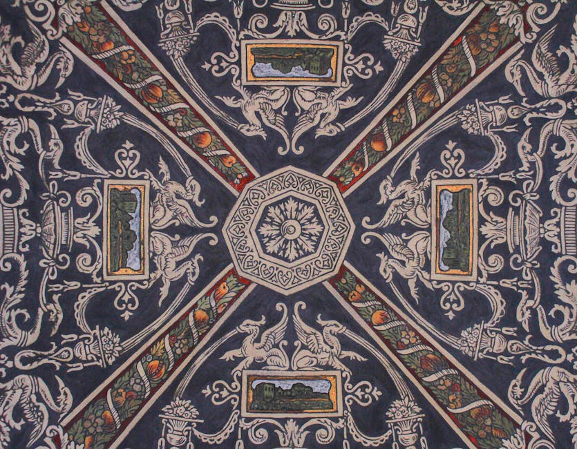 Assortment of Persian rug patterns - persian rug