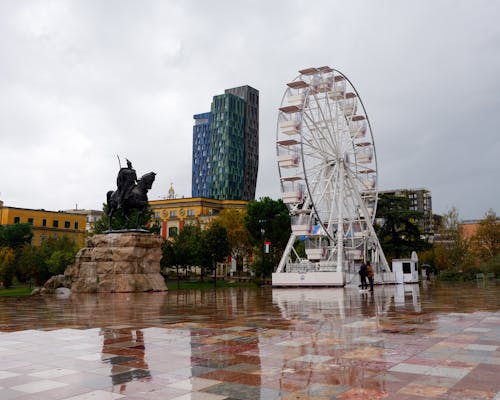 Δωρεάν στοκ φωτογραφιών με Αλβανία, ιππικό άγαλμα, μνημεία