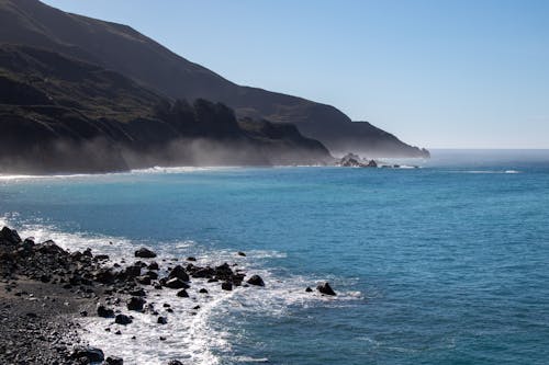 Бесплатное стоковое фото с Аэрофотосъемка, берег, живописный