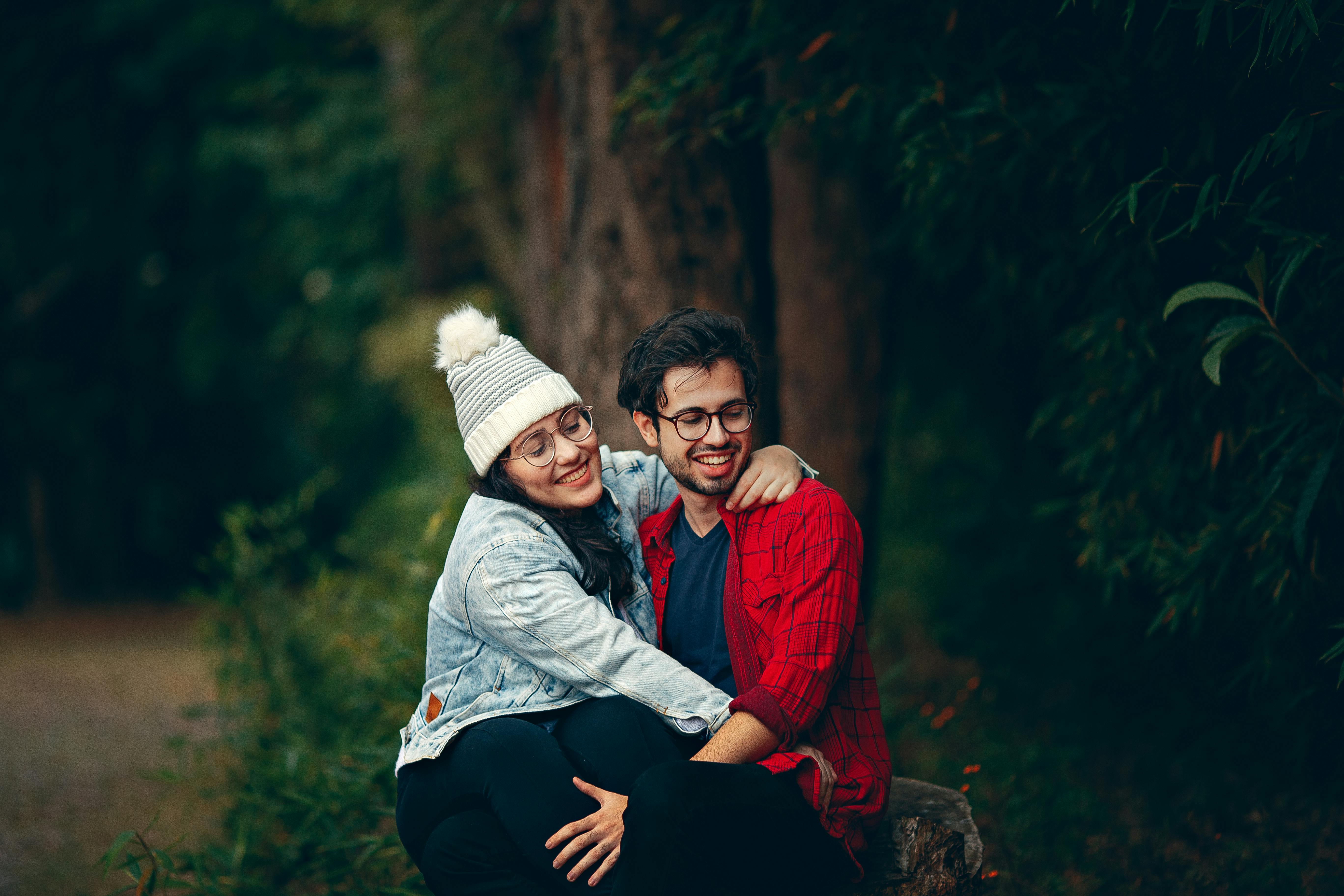 The Hot Couple Pose Together For The Photo. Stock Photo, Picture and  Royalty Free Image. Image 172484494.