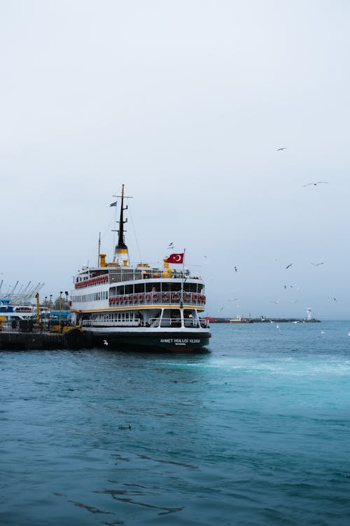 Foto stok gratis horison, kapal penumpang, laut