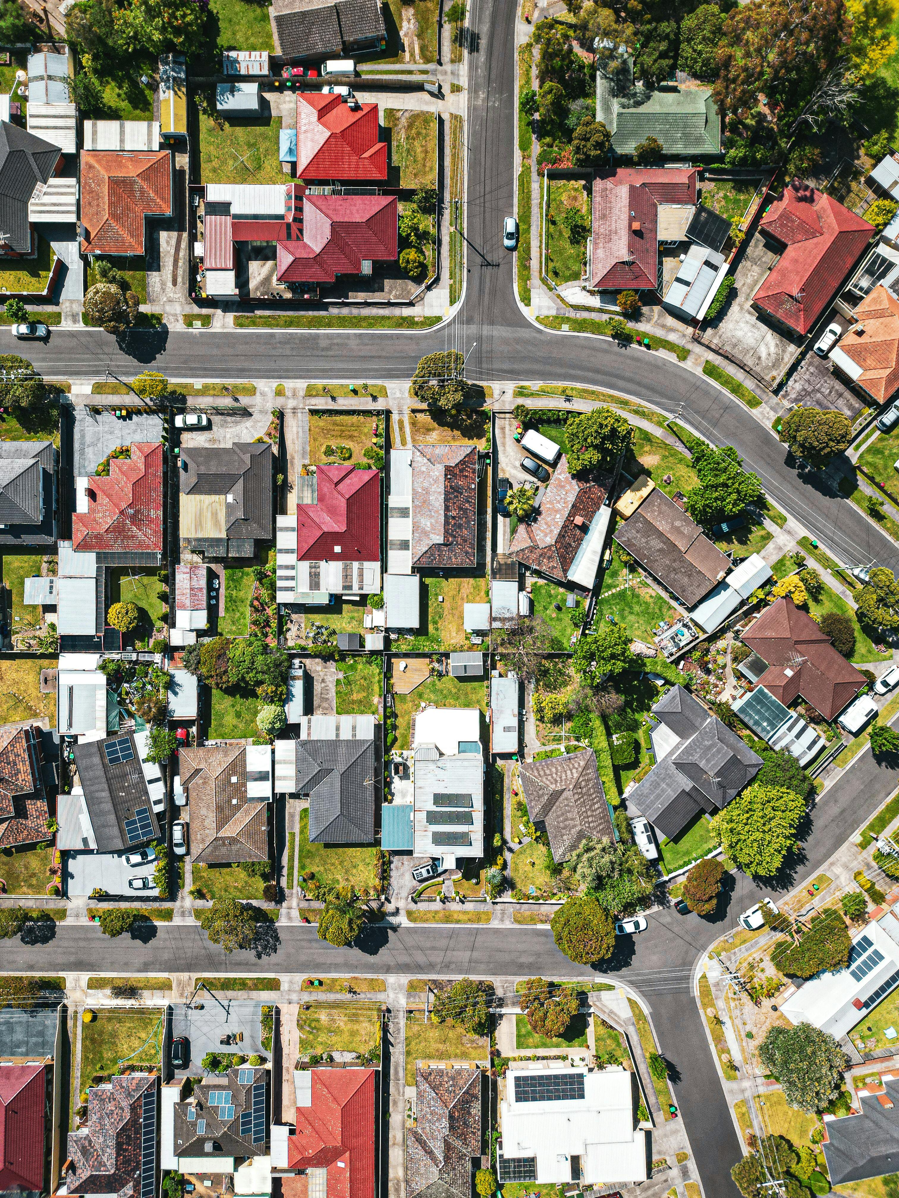 Aerial Suburban Image · Free Stock Photo